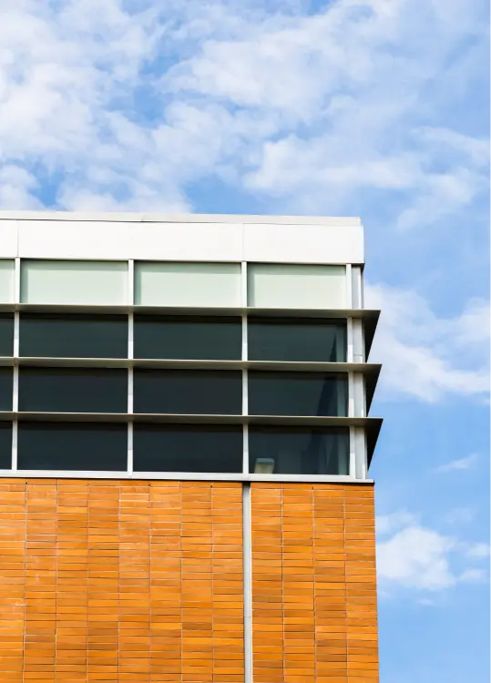 Facade ผสมผสานวัสดุกระจก, Aluminum Composite Panel