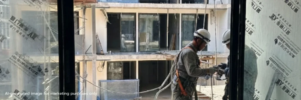 ความสวยงามของกระจกฟาซาด จะสมบูรณ์แบบได้ต้องอาศัย "ระบบการติดตั้ง" ที่เหมาะสมกับโครงสร้างและระยะเวลาการก่อสร้าง รวมถึงการติดตั้งที่ปลอดภัย ได้มาตรฐาน